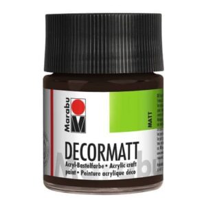 Decormatt Acryl - Dunkelbraun 045, 50 ml