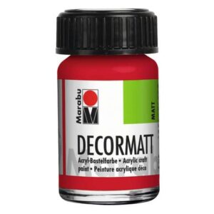 Decormatt Acryl - Kirschrot 031, 15 ml