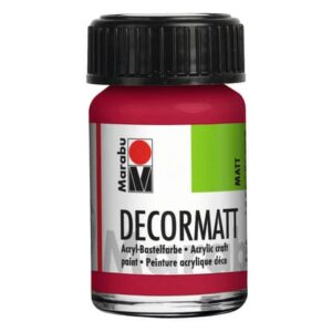 Decormatt Acryl - Karminrot 032, 15 ml