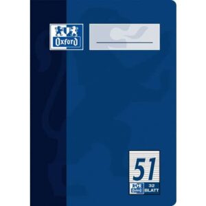 Oktavheft LIN51 - A6, 32 Blatt, 90 g/qm, liniert