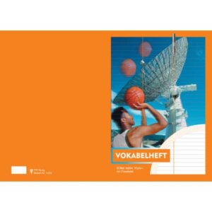 Vokabelheft - A4, 32 Blatt, 2 Trennlinie
