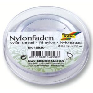 Nylonfaden - 0,3 mm, 100 m Spule