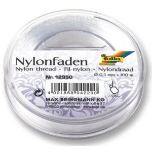 Nylonfaden - 0,5 mm, 100 m Spule