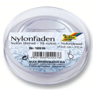 Nylonfaden - 0,16 mm, 100 m Spule