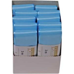 Zierband Taft - 40 mm x 3 m, hellblau
