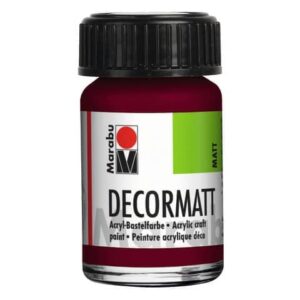 Decormatt Acryl - Bordeaux 034, 15 ml