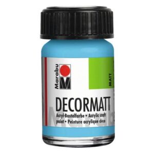 Decormatt Acryl - Hellblau 090, 15 ml
