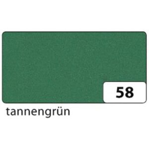 Moosgummi - 20 x 29 cm, tannengrün