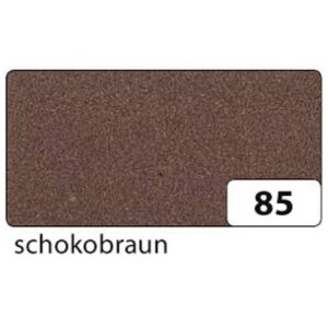 Moosgummi - 20 x 29 cm, schokobraun