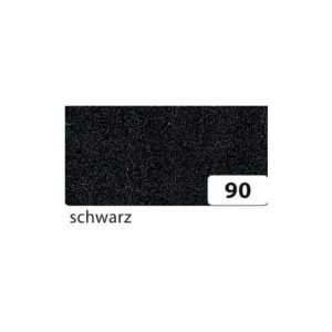 Moosgummi - 20 x 29 cm, schwarz