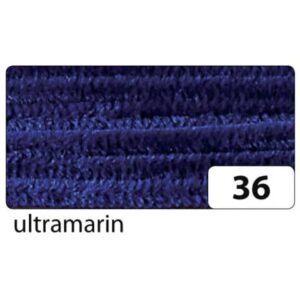 Chenilledraht - 8 mm, 10 Stück, ultramarin