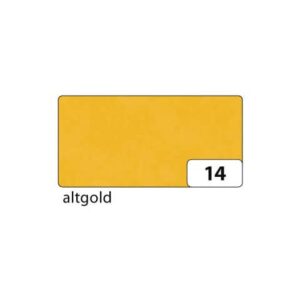 Transparentpapier - altgold, 70 cm x 100 cm, 42 g/qm