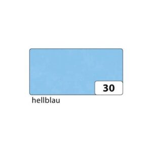 Transparentpapier - hellblau, 70 cm x 100 cm, 42 g/qm