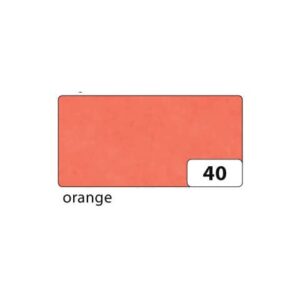 Transparentpapier - orange, 70 cm x 100 cm, 42 g/qm