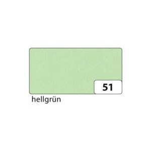 Transparentpapier - hellgrün, 50,5 cm x 70 cm, 115 g/qm