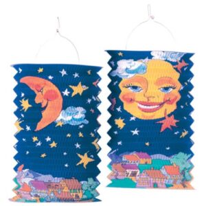 Laterne Sonne & Mond - 28 cm