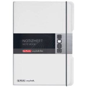 Notizheft flex - A4, PP, 2x 40 Blatt, liniert/kariert, transluzent