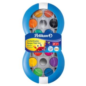 Farbkasten Space+ blau, 12 Farben inkl. 7,5 ml Deckweiß