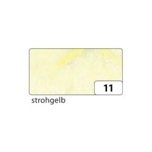 Strohseide - 47 x 64 cm, strohgelb