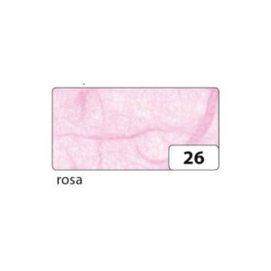 Strohseide - 47 x 64 cm, rosa