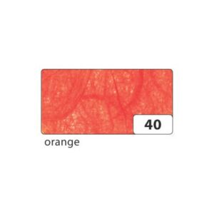 Strohseide - 47 x 64 cm, orange