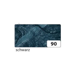 Strohseide - 47 x 64 cm, schwarz