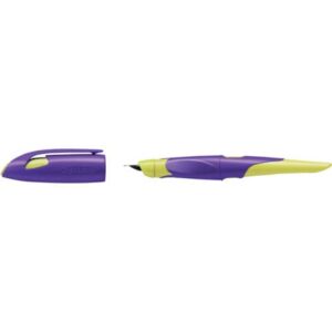 Schulfüller EASYbirdy® - Rechtshänder Feder M, violett/gelb, inkl. Patrone