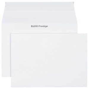 Briefumschlag Prestige - B6, 25 Stück, hochweiß, haftklebend, ohne Fenster
