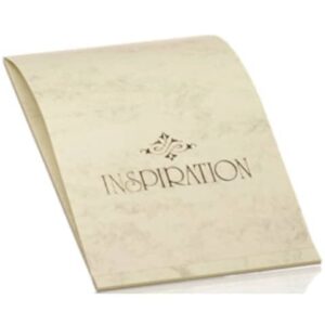 Briefblock Inspiration - A4, 40 Blatt, chamois marmora