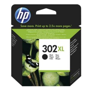 Original HP Druckkopfpatrone schwarz High-Capacity (F6U68AE,F6U68AE#ABE,F6U68AE#ACU,F6U68AE#BA3,F6U68AE#UUS,302XL,302XLBK,302XLBLACK,NO302XL,NO302XLBK,NO302XLBLACK)