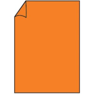 Briefbogen Paperado - A4, 100 g/qm, orange gerippt