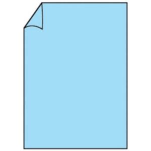 Briefbogen Paperado - A4, 100 g/qm, aqua gerippt