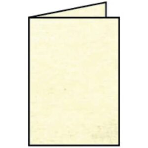 Briefkarte Paperado - A6, 220 g/qm, doppelt, hoch, chamois marmora