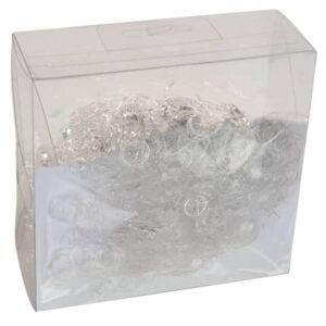Weihnachtsschmuck Engelshaar - 17 g, silber