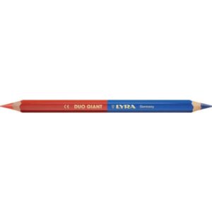 Farbstift Duo Giant rot/blau