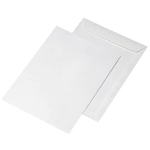Versandtasche - C4, haftklebend, o. F., weiß, Innendruck, 90 g/qm, 250 Stück