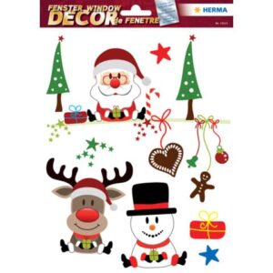 15115 Fensterbilder Weihnachtsfreude - 7 Stück