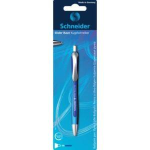 Kugelschreiber Slider Rave - XB, blau (dokumentenecht)