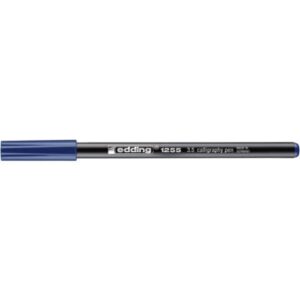 1255 Kalligrafie Stift - Fasermaler, 3,5 mm, stahlblau