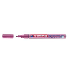 751 Glanzlackmarker - 1 - 2 mm, pink-metallic