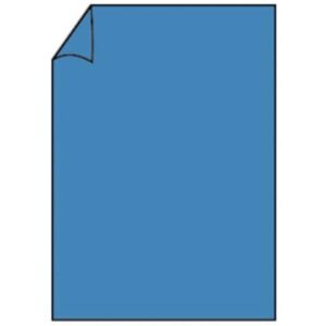 Briefbogen Paperado - A4, 100 g/qm, stahlblau gerippt