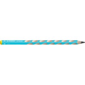 Ergonomischer Dreikant-Bleistift für Linkshänder - Easygraph in blau - Einzelstift - Härtegrad HB