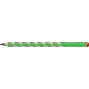 Ergonomischer Dreikant-Bleistift für Rechtshänder - EASYgraph in grün - Einzelstift - Härtegrad HB