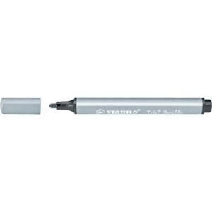 Gefederter Dreikant-Filzstift - Trio Scribbi - Einzelstift - elefantengrau