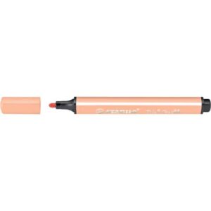 Gefederter Dreikant-Filzstift - Trio Scribbi - Einzelstift - apricot