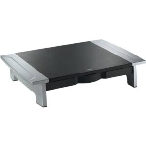 Monitor-Ständer Office Suites - höhenverstellbar, Kunststoff, schwarz/silber
