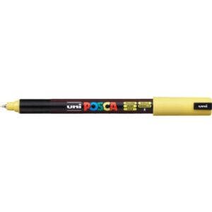 Marker - 0,7 mm, Spitze fein, gelb