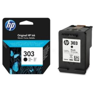 Original HP Druckkopfpatrone schwarz (T6N02AE,T6N02AE#ABE,T6N02AE#ACU,T6N02AE#BA3,T6N02AE#UUQ,T6N02AE#UUS,303,303BK,303BLACK,NO303,NO303BK,NO303BLACK)