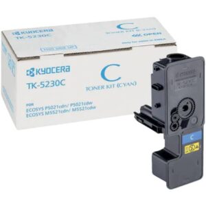 Original Kyocera Toner-Kit cyan (02R9CNL0,1T02R9CNL0,2R9CNL0,TK-5230C)