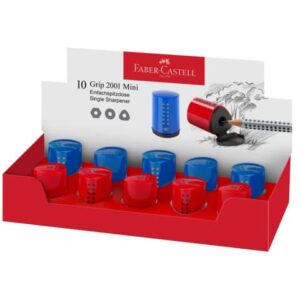 Einfachspitzdose Grip 2001 Mini - rot/blau
